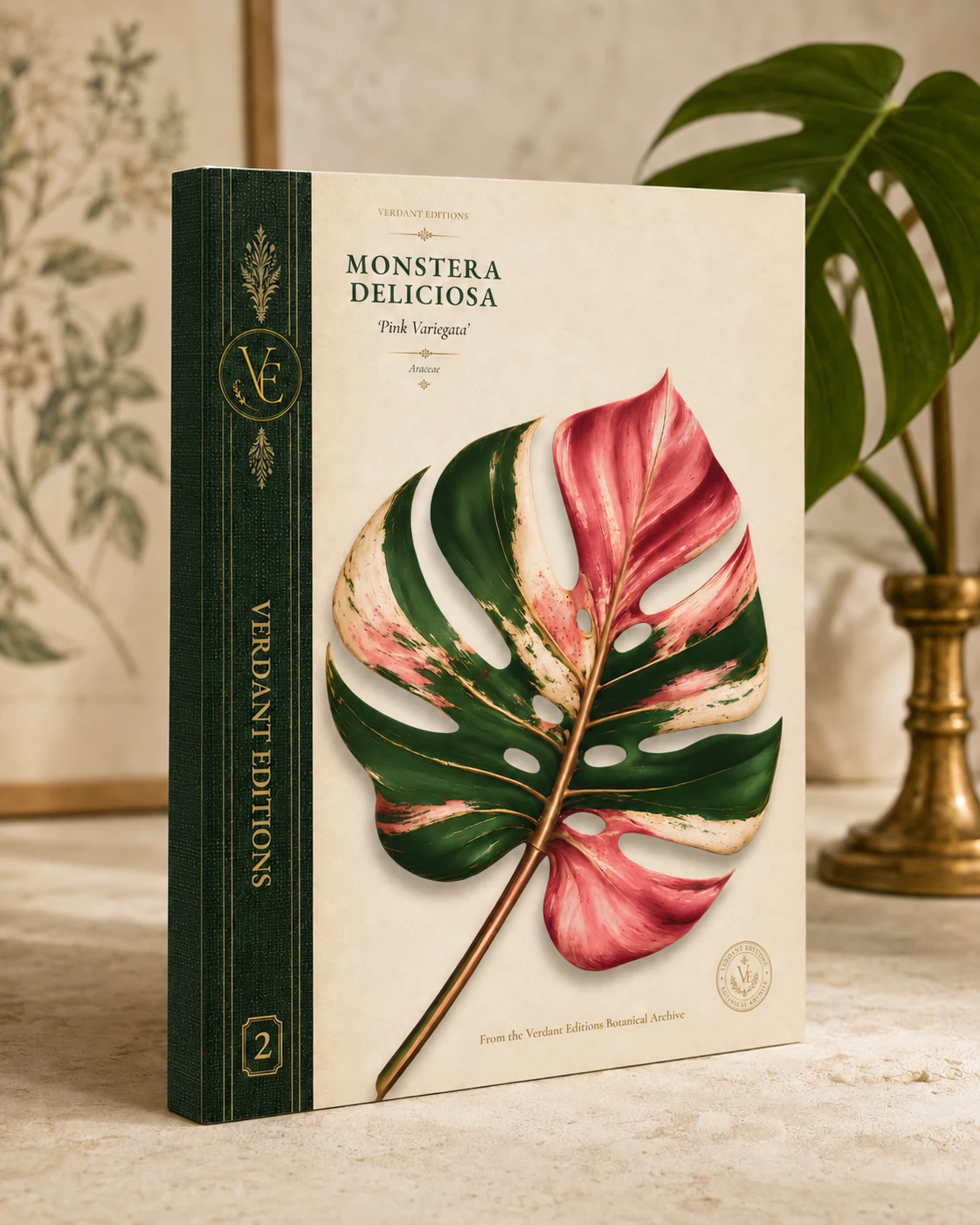 Verdant Editions No. 2: Monstera deliciosa 'Pink Variegata' Botanical Journal — photo 2